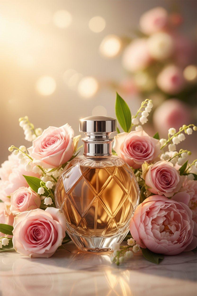 Elegant Floral Perfume