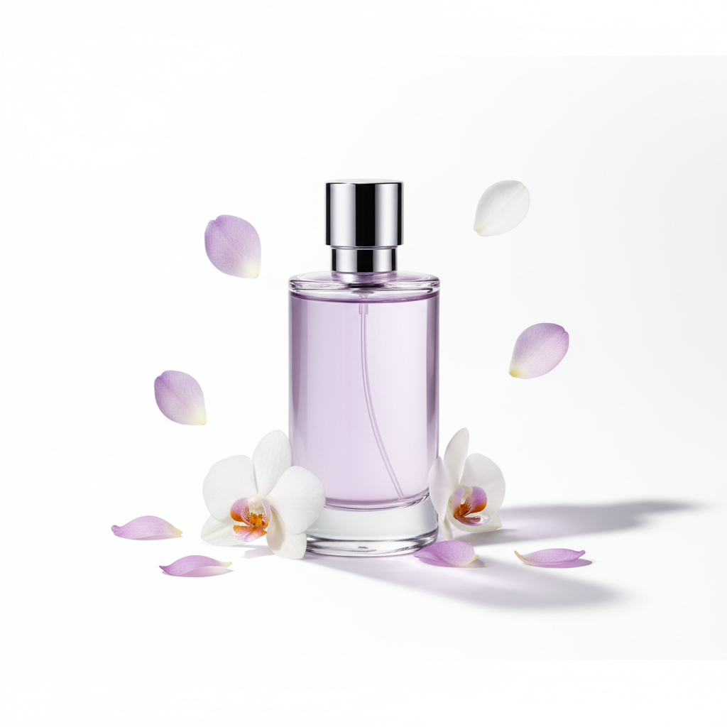 Minimalist Floral Perfume
